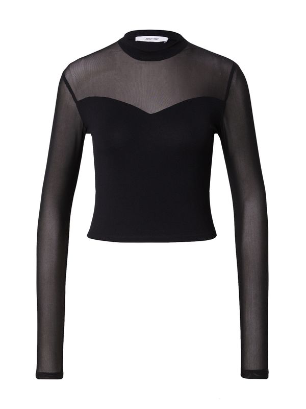 ABOUT YOU ABOUT YOU Majica 'Evelin'  crna