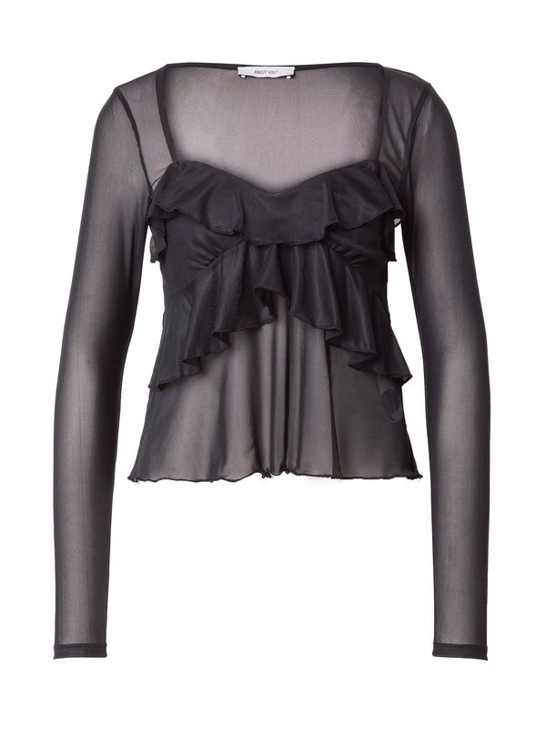 ABOUT YOU ABOUT YOU Majica 'Loreen'  crna