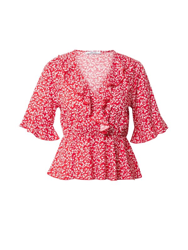 ABOUT YOU ABOUT YOU Majica 'Tabea'  crvena / bijela