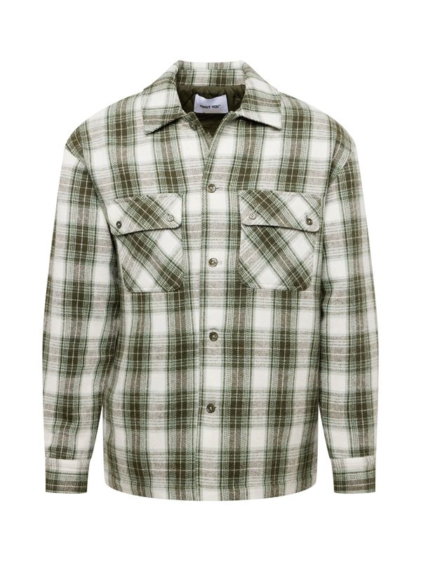 ABOUT YOU ABOUT YOU Prijelazna jakna 'Milo'  kaki / bijela