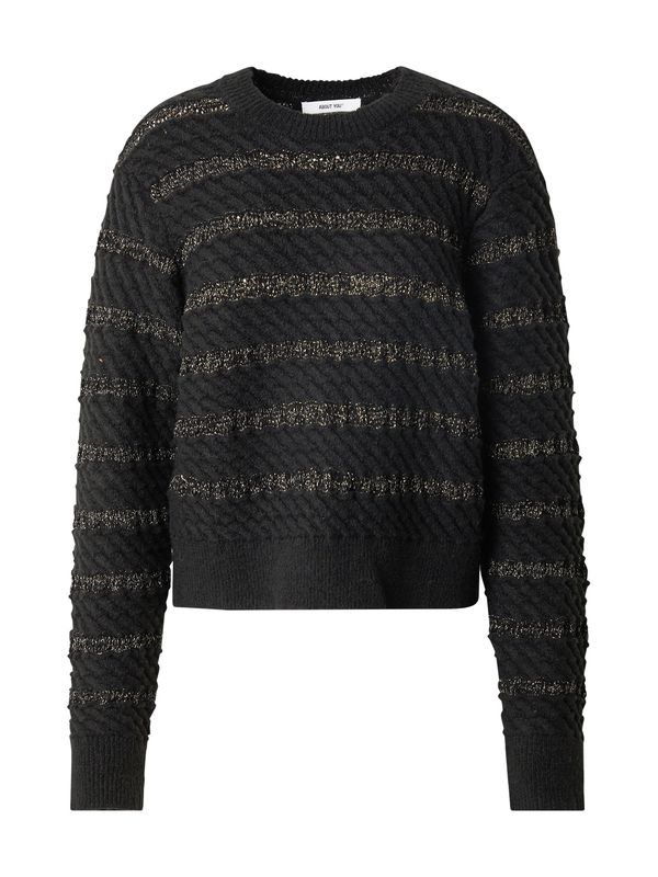 ABOUT YOU ABOUT YOU Pulover 'Lotte'  crna