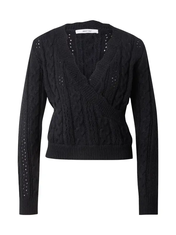 ABOUT YOU ABOUT YOU Pulover 'Melody'  crna