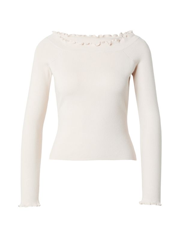 ABOUT YOU ABOUT YOU Pulover 'Sally'  boja pijeska / bijela