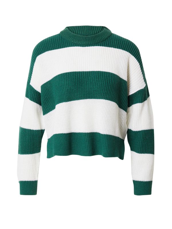 ABOUT YOU ABOUT YOU Pulover 'Thassia'  tamno zelena / bijela