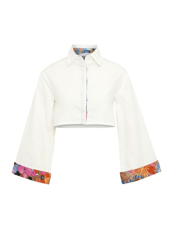 ABOUT YOU REBIRTH STUDIOS ABOUT YOU REBIRTH STUDIOS Bluza 'Summer'  roza / crvena / bijela