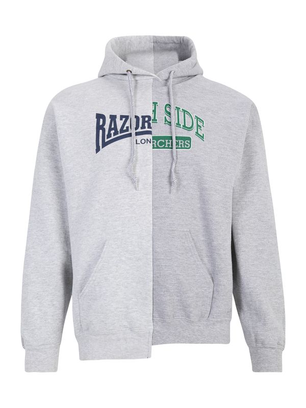 ABOUT YOU REBIRTH STUDIOS ABOUT YOU REBIRTH STUDIOS Sweater majica 'BJOERN'  morsko plava / svijetlosiva / zelena