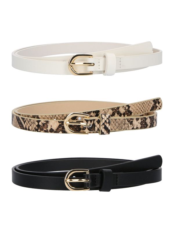 ABOUT YOU ABOUT YOU Remen 'Helin'  bež / crna / bijela