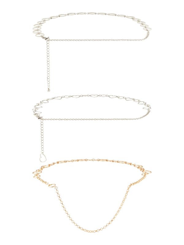 ABOUT YOU ABOUT YOU Remen 'Sienna'  zlatno žuta / srebrno siva