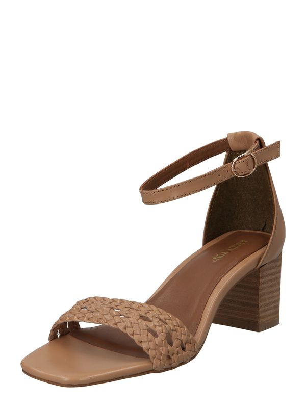 ABOUT YOU ABOUT YOU Sandale 'Luisa'  tamno bež