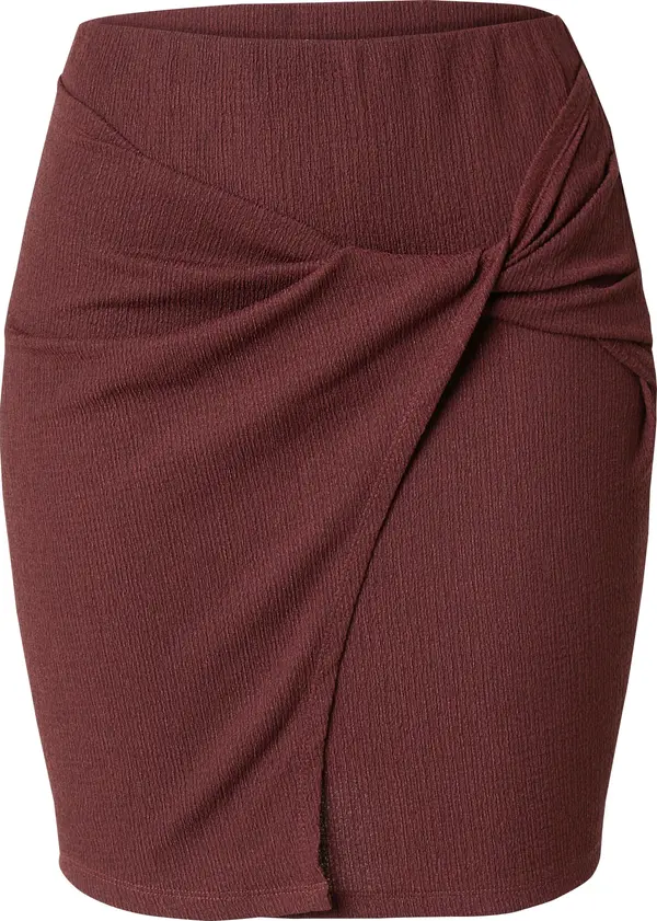 ABOUT YOU ABOUT YOU Suknja 'Kasha Skirt'  tamno smeđa