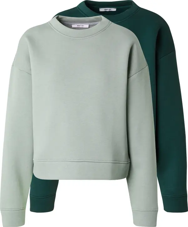 ABOUT YOU ABOUT YOU Sweater majica 'Daniela'  menta / tamno zelena
