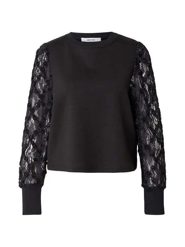 ABOUT YOU ABOUT YOU Sweater majica 'Dorothee'  crna