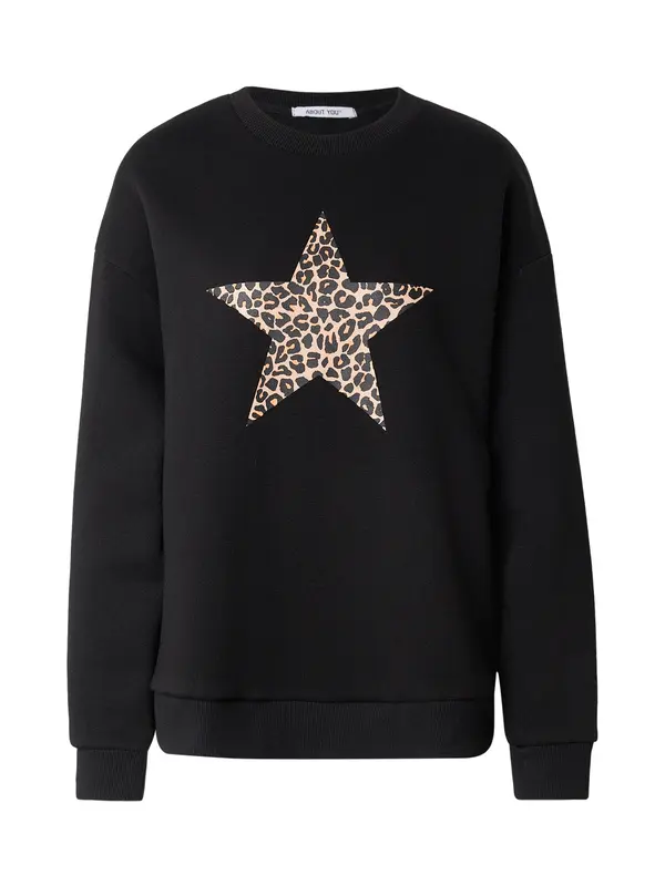 ABOUT YOU ABOUT YOU Sweater majica 'Elena'  bež / cappuccino / crna