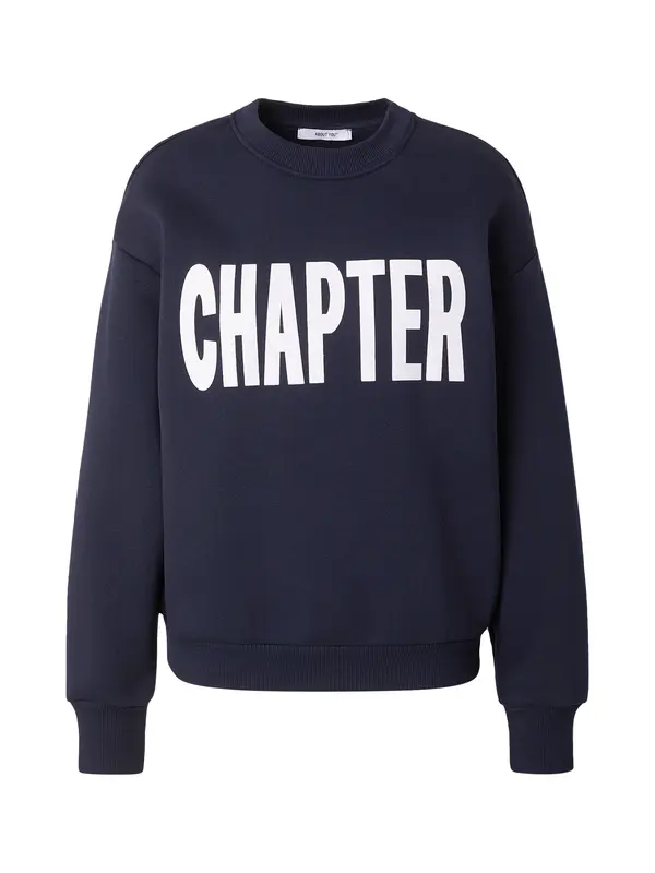 ABOUT YOU ABOUT YOU Sweater majica 'Fina'  mornarsko plava / bijela