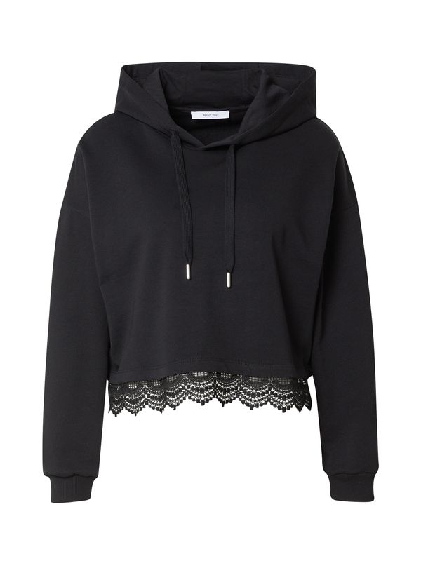 ABOUT YOU ABOUT YOU Sweater majica 'Letizia'  crna