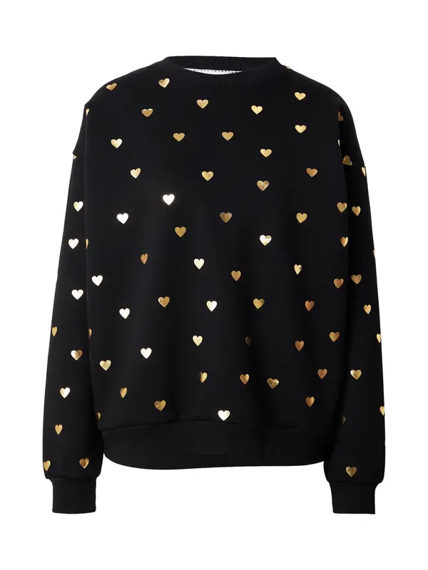 ABOUT YOU ABOUT YOU Sweater majica 'Silene'  zlatna / crna