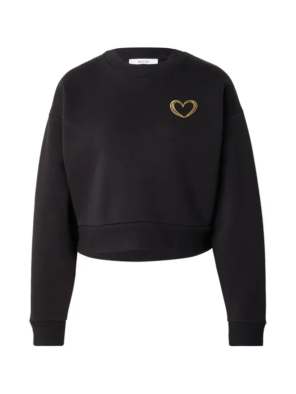 ABOUT YOU ABOUT YOU Sweater majica 'Virginia'  zlatna / crna