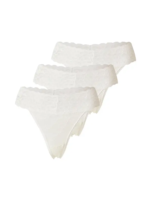 ABOUT YOU ABOUT YOU Tanga gaćice 'Lacey'  bijela