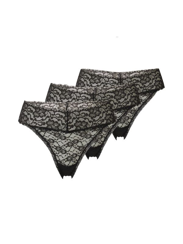 ABOUT YOU ABOUT YOU Tanga gaćice 'Lacey'  crna