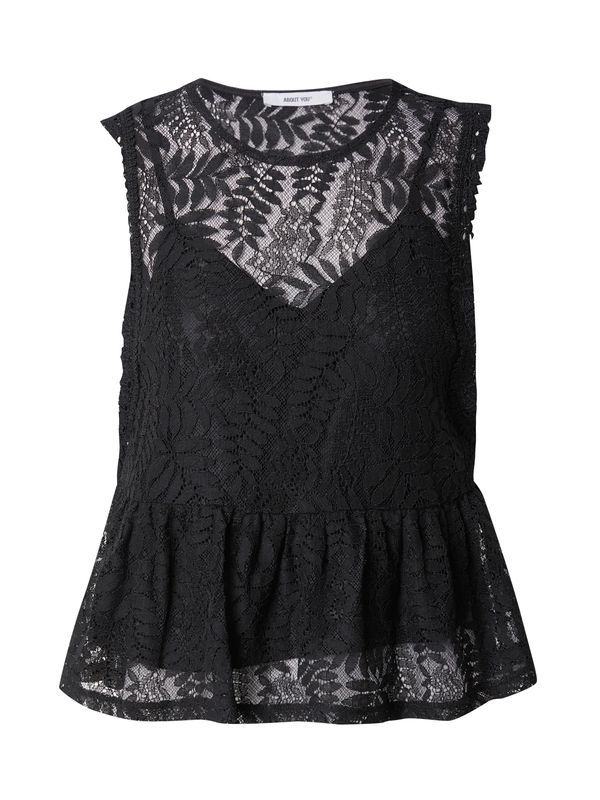 ABOUT YOU ABOUT YOU Top 'Felicitas Blouse'  crna