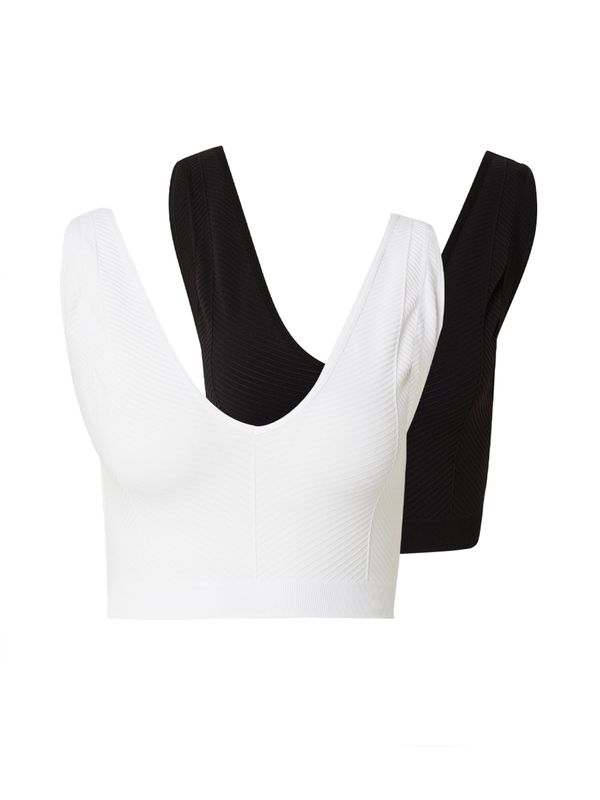 ABOUT YOU ABOUT YOU Top 'Greta'  crna / bijela