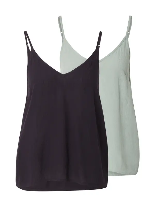 ABOUT YOU ABOUT YOU Top 'Juna'  pastelno zelena / crna