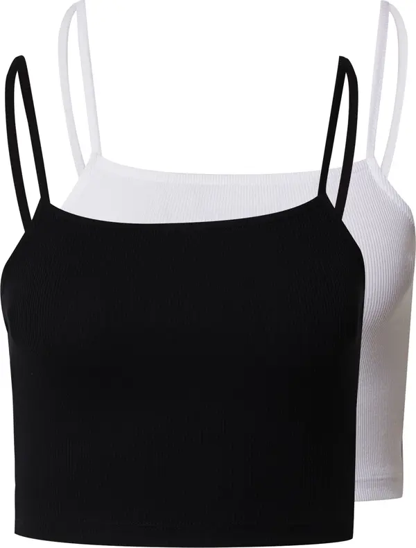 ABOUT YOU ABOUT YOU Top 'Laureen'  crna / bijela