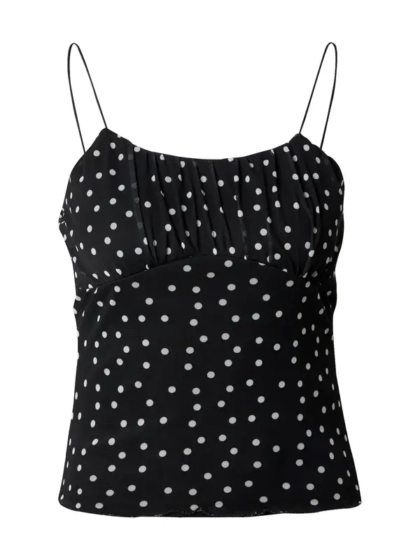 ABOUT YOU ABOUT YOU Top 'Linda'  crna / bijela