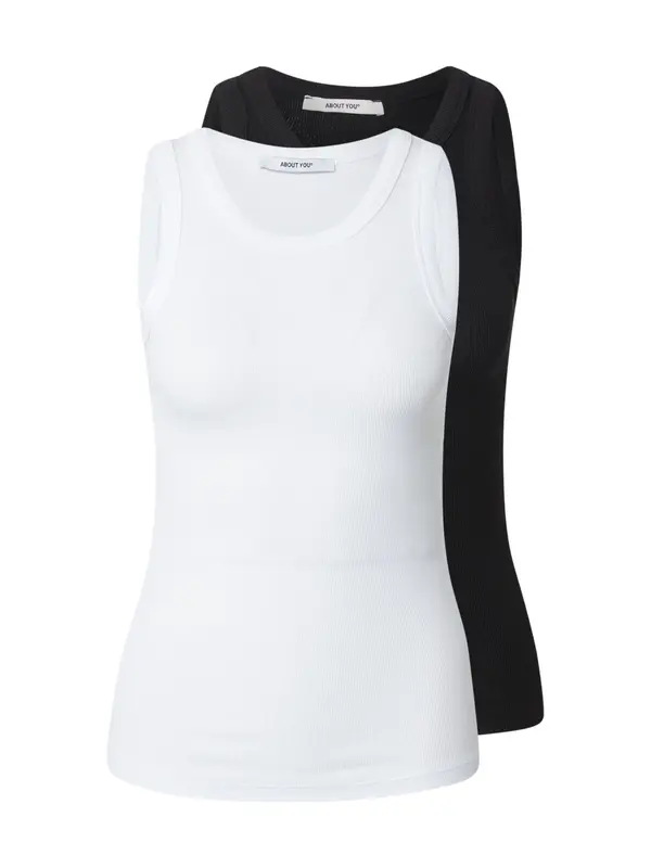ABOUT YOU ABOUT YOU Top 'Lola'  crna / bijela