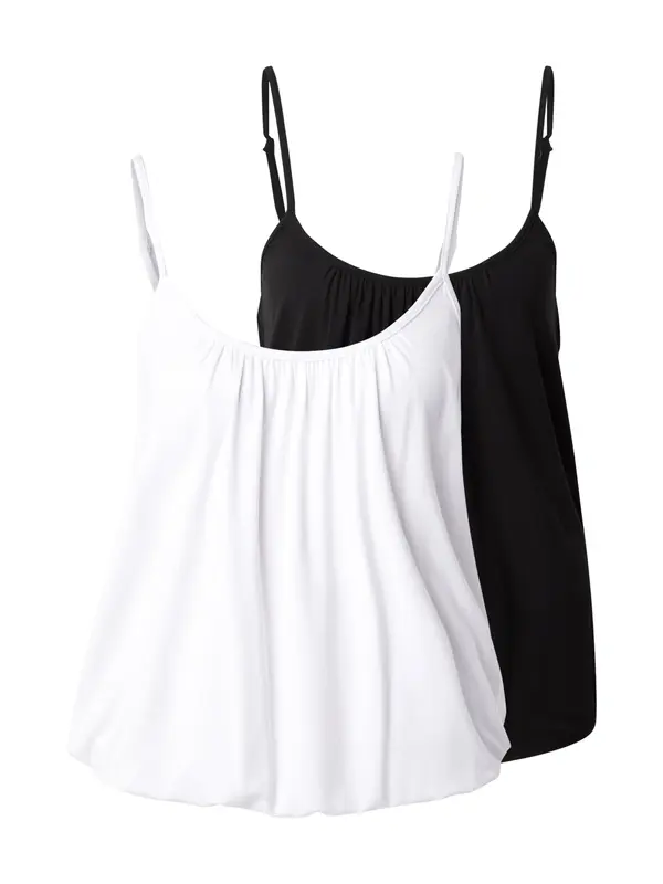 ABOUT YOU ABOUT YOU Top 'Lydia'  crna / bijela