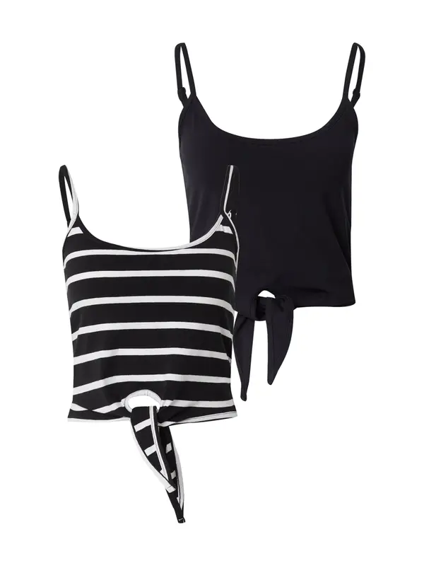 ABOUT YOU ABOUT YOU Top 'Nina'  crna / bijela