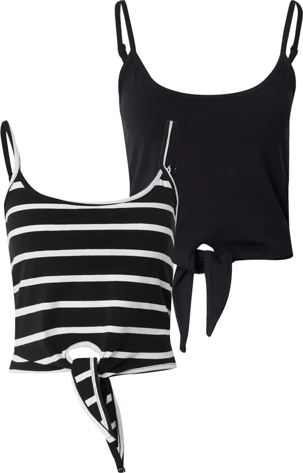 ABOUT YOU ABOUT YOU Top 'Nina'  crna / bijela