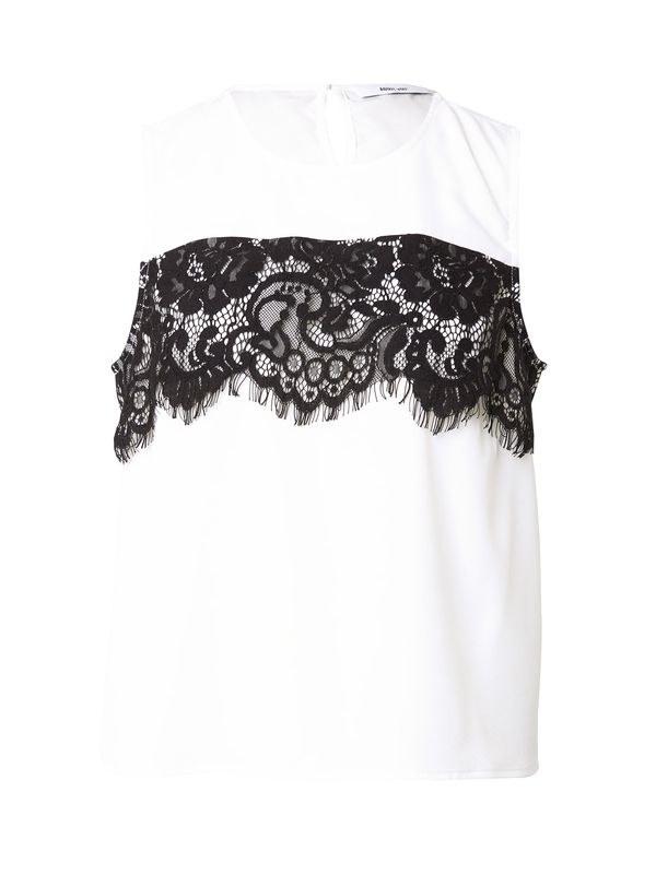 ABOUT YOU ABOUT YOU Top 'Poppy'  crna / bijela