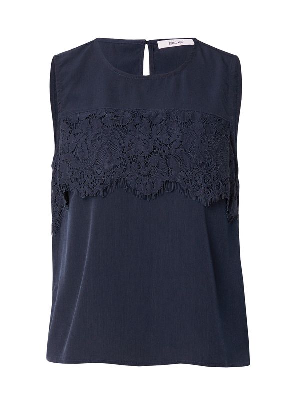 ABOUT YOU ABOUT YOU Top 'Poppy'  tamno plava