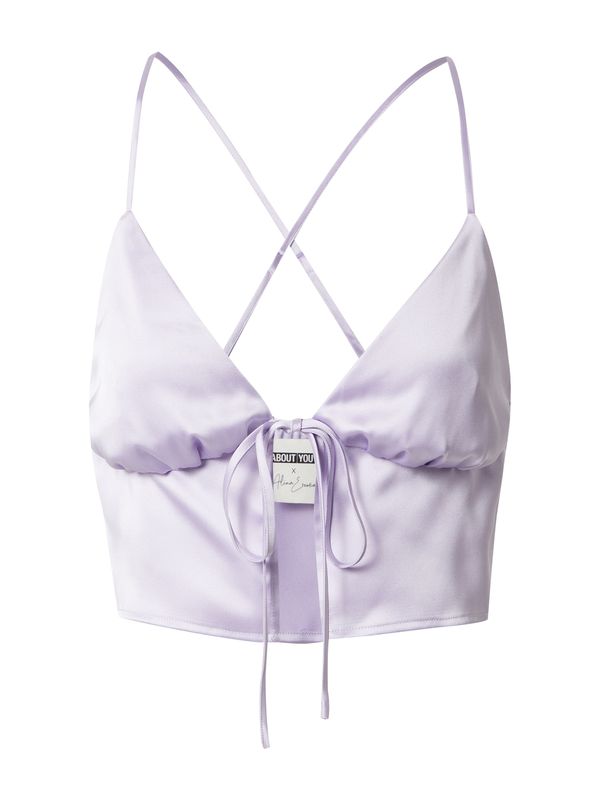 ABOUT YOU x Alina Eremia ABOUT YOU x Alina Eremia Top 'Talea'  ljubičasta
