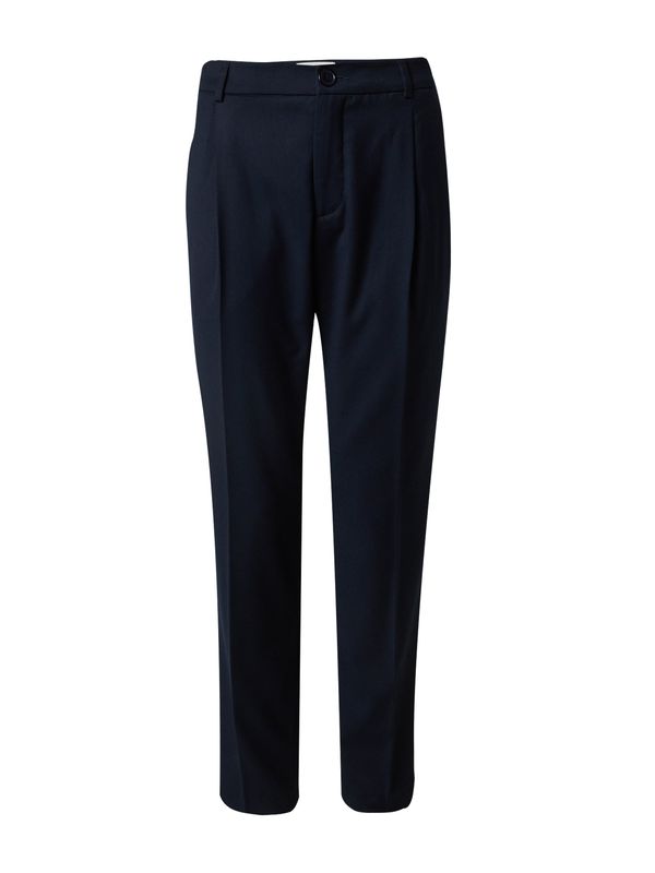 ABOUT YOU x Alvaro Soler ABOUT YOU x Alvaro Soler Hlače na crtu 'Emir'  tamno plava