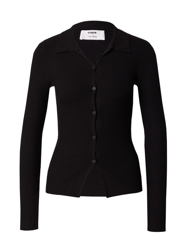 ABOUT YOU x Chiara Biasi ABOUT YOU x Chiara Biasi Kardigan 'Thea'  crna