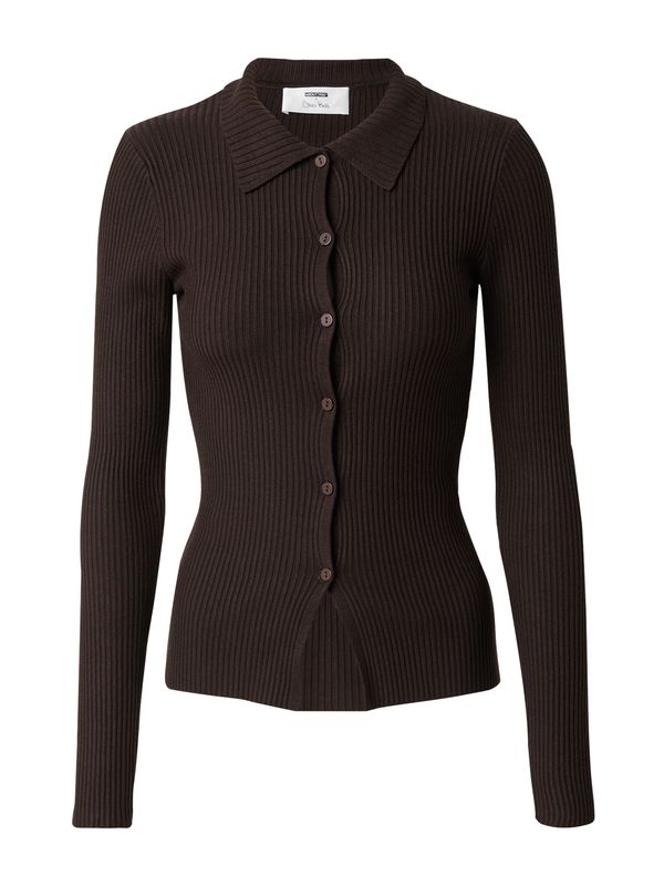 ABOUT YOU x Chiara Biasi ABOUT YOU x Chiara Biasi Kardigan 'Thea'  tamno smeđa