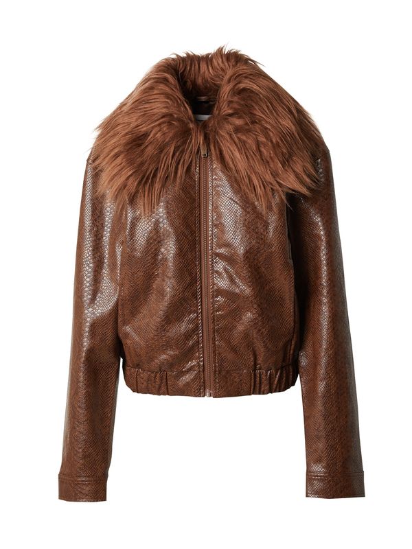 ABOUT YOU x Chiara Biasi ABOUT YOU x Chiara Biasi Prijelazna jakna 'Alita'  smeđa / tamno smeđa