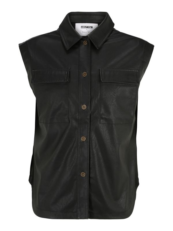 ABOUT YOU x Chiara Biasi ABOUT YOU x Chiara Biasi Prsluk 'Jordan'  crna