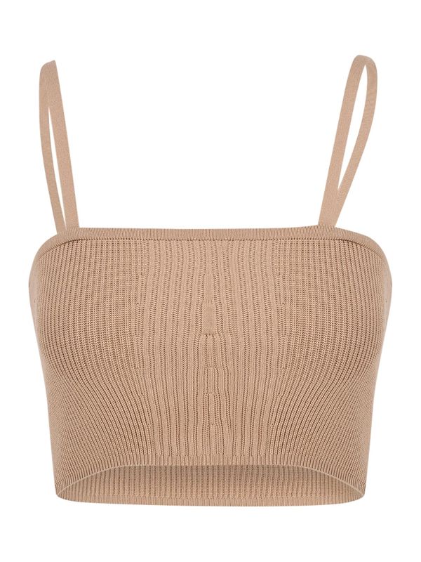 ABOUT YOU x Chiara Biasi ABOUT YOU x Chiara Biasi Top s naramenicama 'Nala'  pijesak