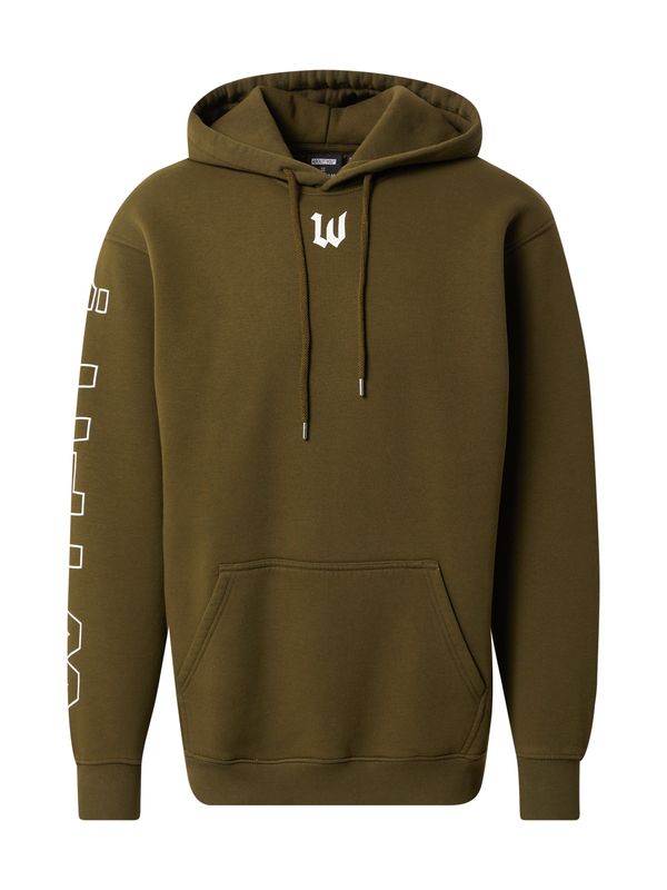 ABOUT YOU x Dardan ABOUT YOU x Dardan Sweater majica 'Elia'  maslinasta