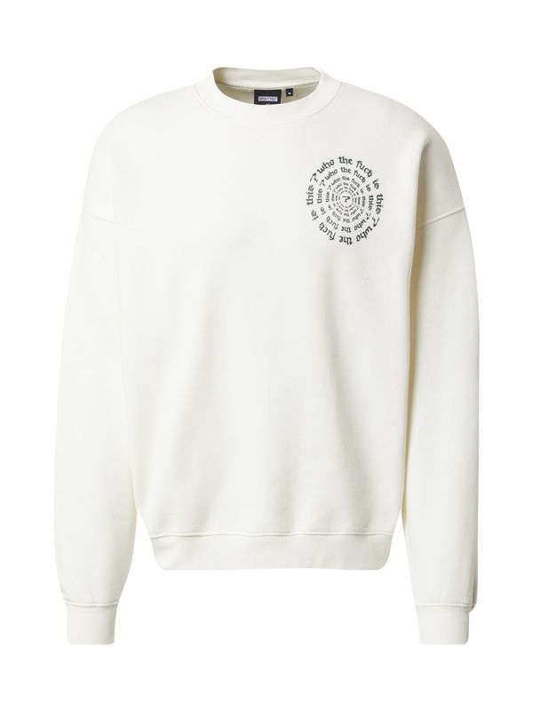 ABOUT YOU x Dardan ABOUT YOU x Dardan Sweater majica 'Luis'  bijela