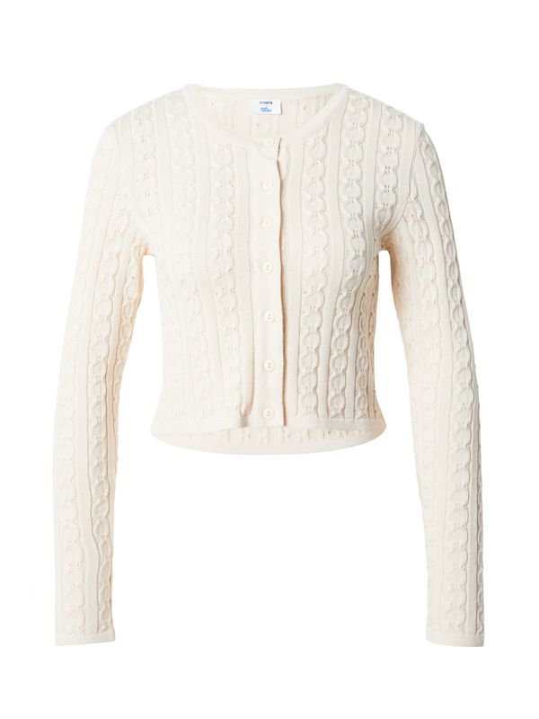 ABOUT YOU x Emili Sindlev ABOUT YOU x Emili Sindlev Kardigan 'Keela'  bijela