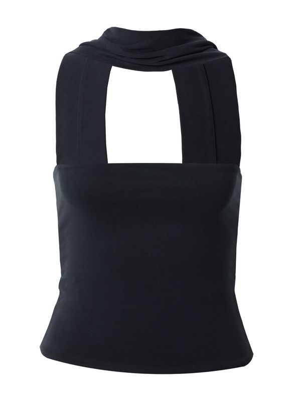 ABOUT YOU x Emili Sindlev ABOUT YOU x Emili Sindlev Top 'Cassia'  crna