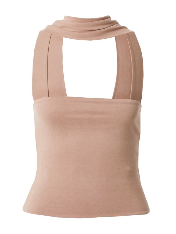 ABOUT YOU x Emili Sindlev ABOUT YOU x Emili Sindlev Top 'Cassia'  svijetlosmeđa