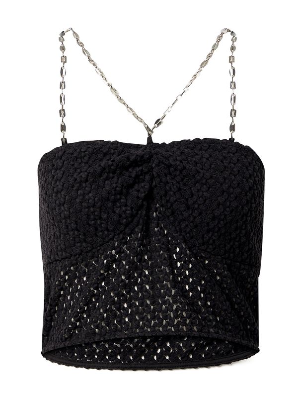 ABOUT YOU x Emili Sindlev ABOUT YOU x Emili Sindlev Top 'Colleen'  crna