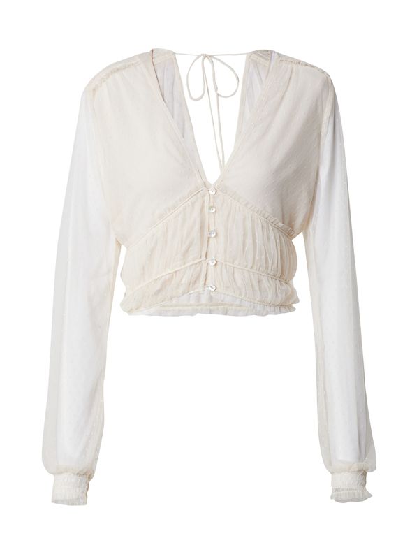 ABOUT YOU x Iconic by Tatiana Kucharova ABOUT YOU x Iconic by Tatiana Kucharova Bluza 'Tara'  boja pijeska