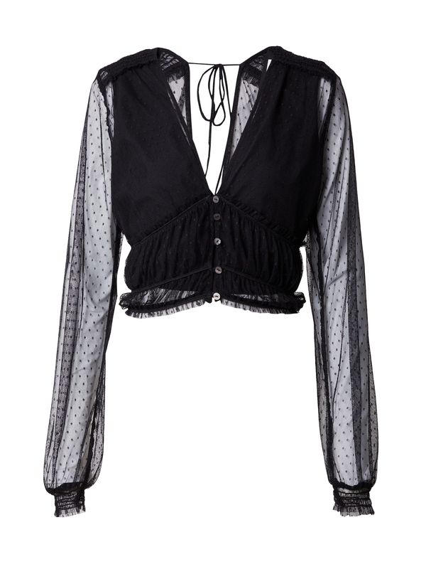 ABOUT YOU x Iconic by Tatiana Kucharova ABOUT YOU x Iconic by Tatiana Kucharova Bluza 'Tara'  crna