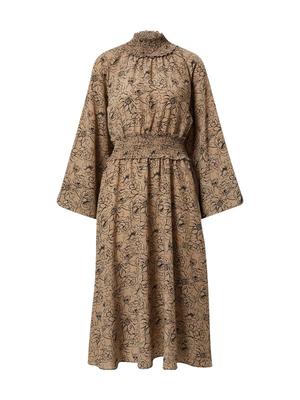 ABOUT YOU x Iconic by Tatiana Kucharova ABOUT YOU x Iconic by Tatiana Kucharova Haljina 'Fiona'  tamno bež / crna